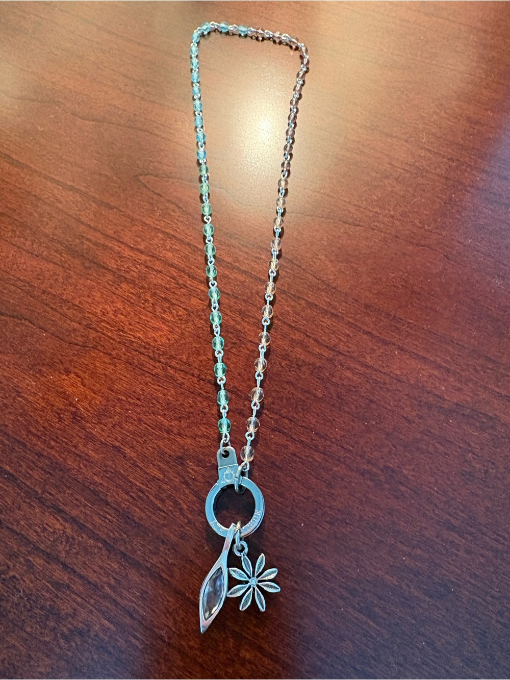 Air and Anchor Beaded Necklace with Four Interchangeable Charms Lot - Picture 9 of 11
